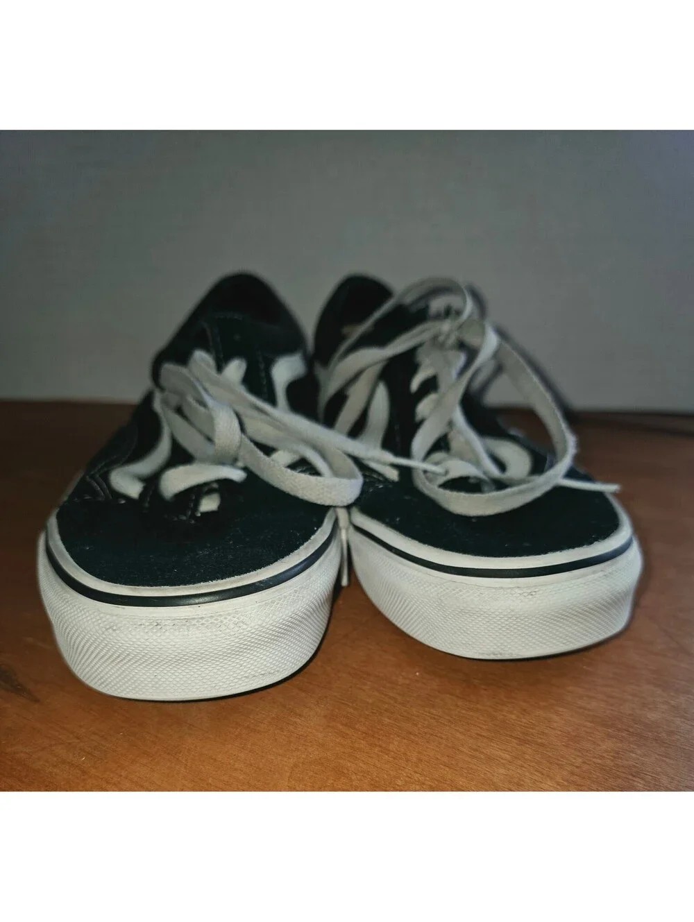 Vans old Skool black check, mens size 7, womens size 8.5
